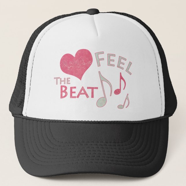 Gorra De Camionero Siente el ritmo (Anverso)