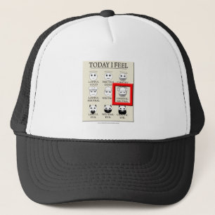 Gorra De Camionero Siento hoy neutral caótico