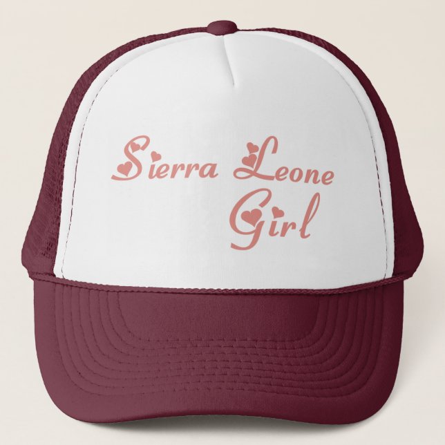 Gorra De Camionero Sierra Leona (Anverso)