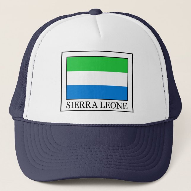 Gorra De Camionero Sierra Leona (Anverso)