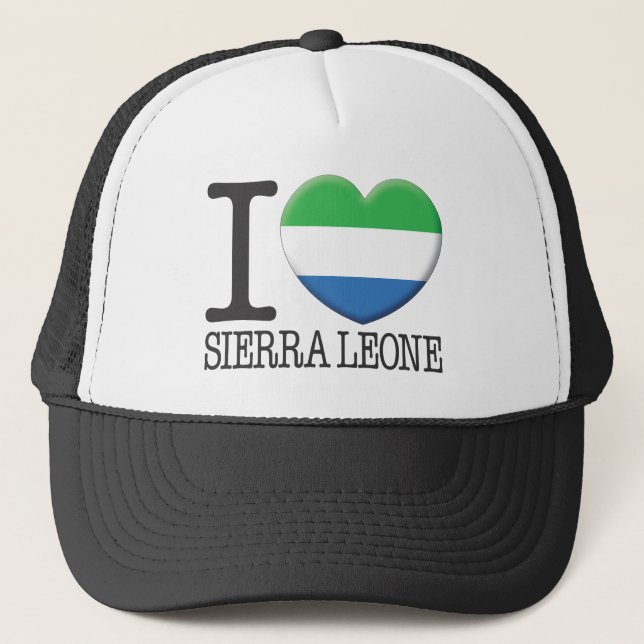Gorra De Camionero Sierra Leone (Anverso)