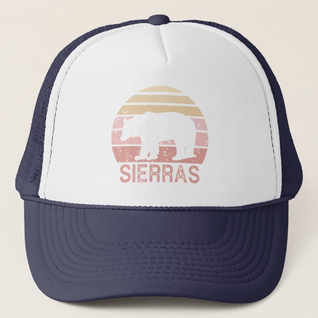 Gorra De Camionero Sierras de oso retro (Anverso)