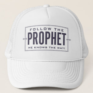 Gorra De Camionero Siga al profeta. casquillo