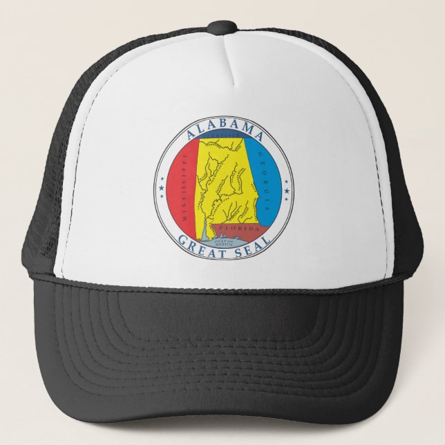 Gorra De Camionero Signo de Alabama (Anverso)