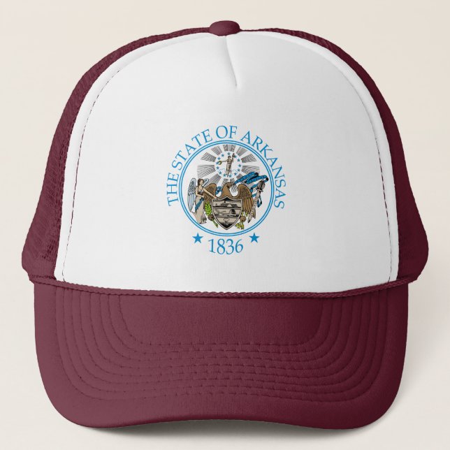 Gorra De Camionero Signo de Arkansas (Anverso)