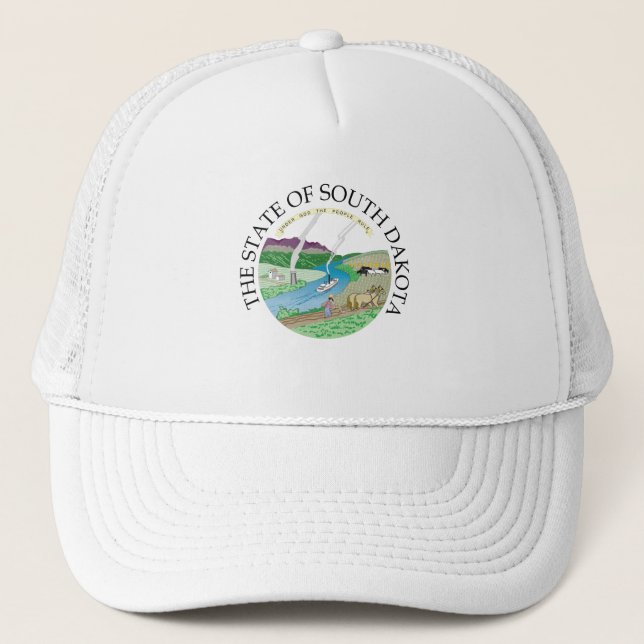 Gorra De Camionero Signo de Dakota del Sur (Anverso)