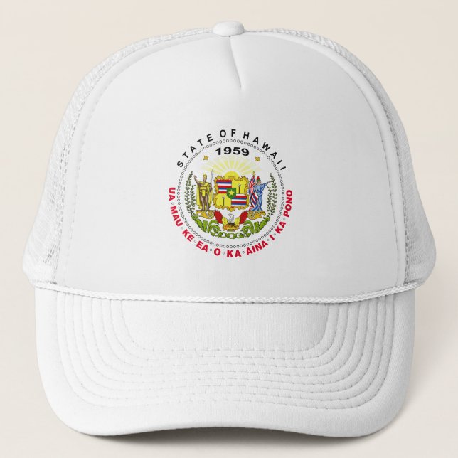 Gorra De Camionero Signo de Hawaii (Anverso)