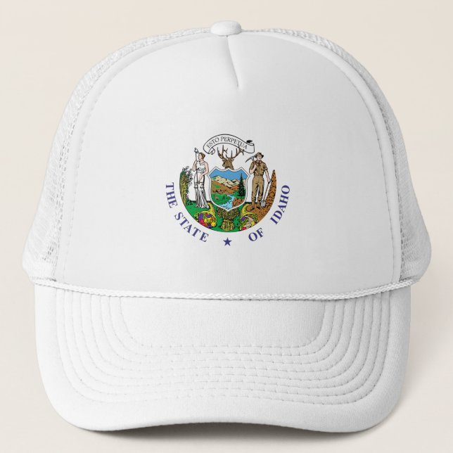 Gorra De Camionero Signo de Idaho (Anverso)