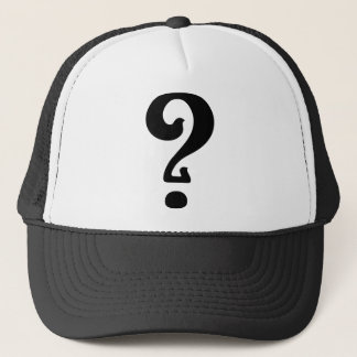 Gorra De Camionero Signo de interrogación de Nouveau del arte