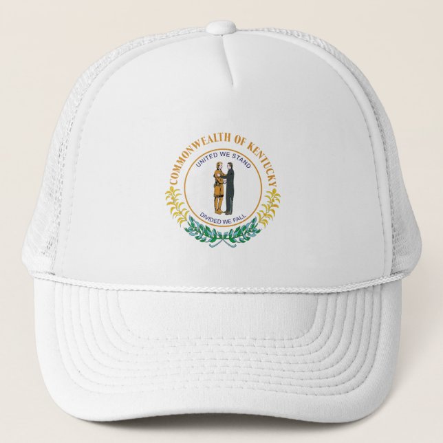 Gorra De Camionero Signo de Kentucky (Anverso)