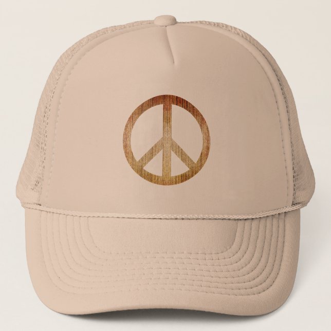 Gorra De Camionero Signo de la paz (Anverso)