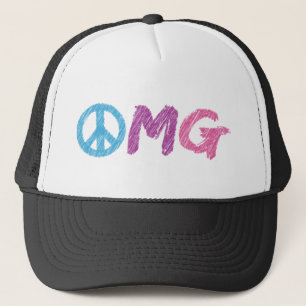 Gorra De Camionero signo de la paz del omg