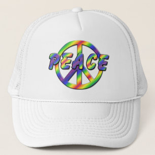 Gorra De Camionero Signo de la paz retro