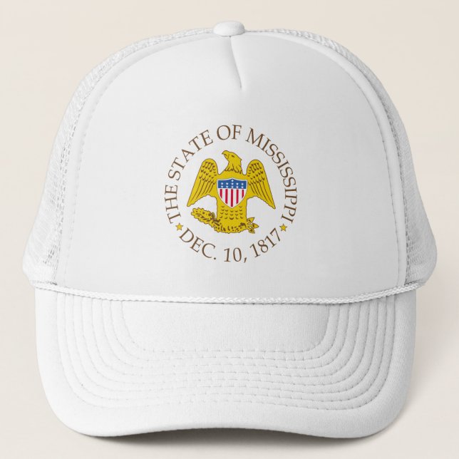 Gorra De Camionero Signo de Mississippi (Anverso)