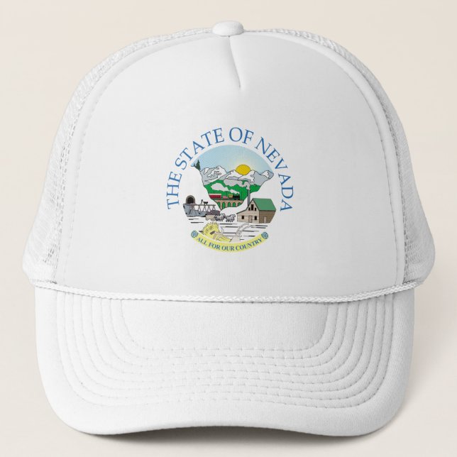Gorra De Camionero Signo de Nevada (Anverso)