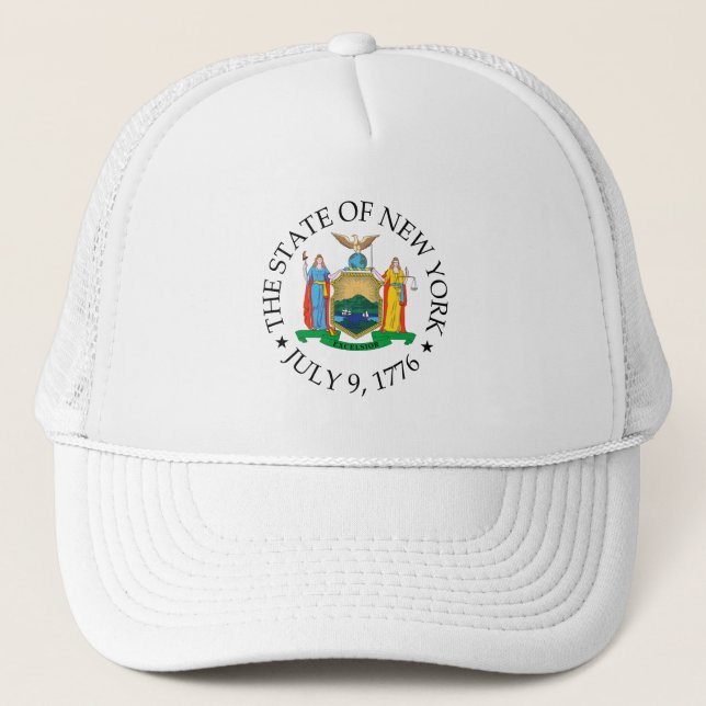 Gorra De Camionero Signo de Nueva York (Anverso)
