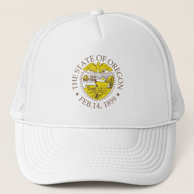 Gorra De Camionero Signo de Oregon (Anverso)