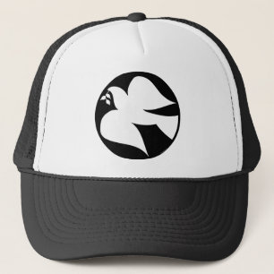 Gorra De Camionero Signo de paloma de paz