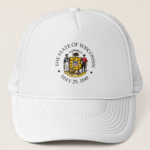 Gorra De Camionero Signo de Wisconsin