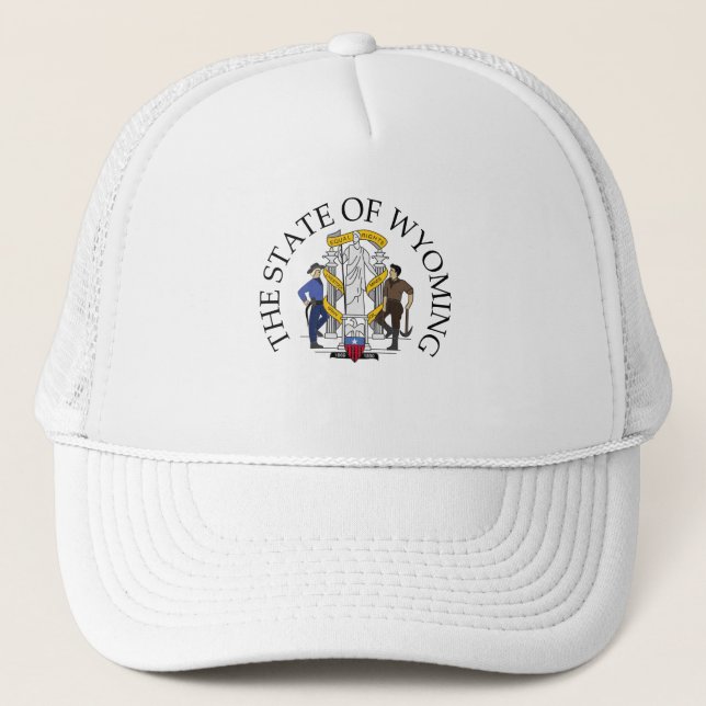 Gorra De Camionero Signo de Wyoming (Anverso)