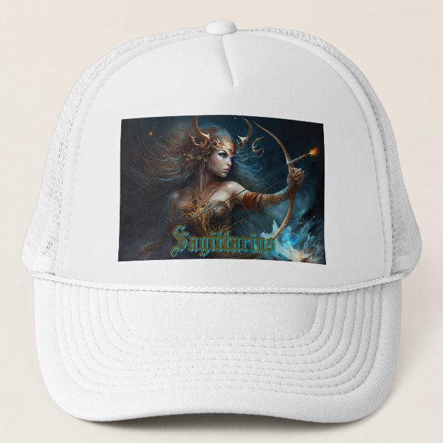 Gorra De Camionero Signo zodiacal Sagitario (Anverso)