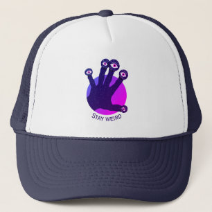 Gorra De Camionero Sigue Siendo Extraño Curioso.