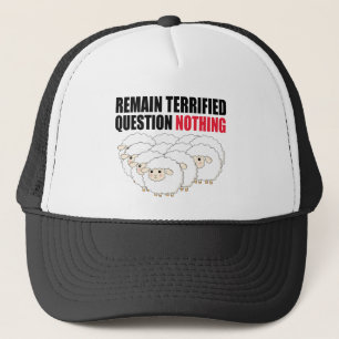 Gorra De Camionero Sigue siendo una pregunta aterradora, nada de ovej