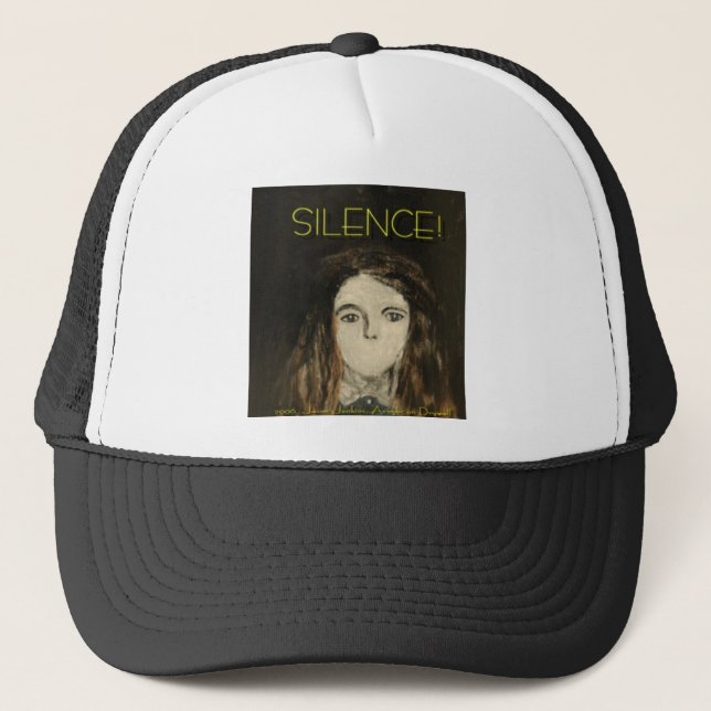 Gorra De Camionero ¡Silencio! (Anverso)