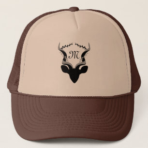 Gorra De Camionero Silhouette Antelope oscuro con Monograma personali
