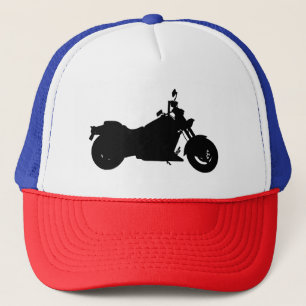 Gorra De Camionero Silhouette de motocicleta