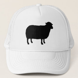 Gorra De Camionero Silhouette de oveja negra