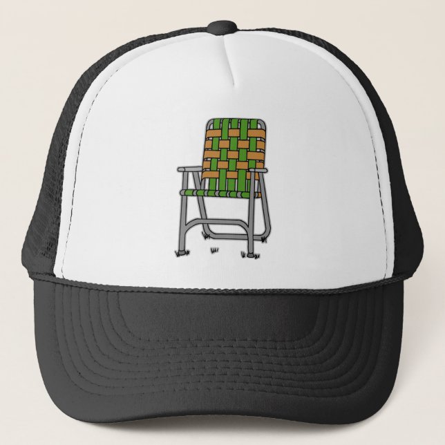 Gorra De Camionero Silla de jardín plegable (Anverso)