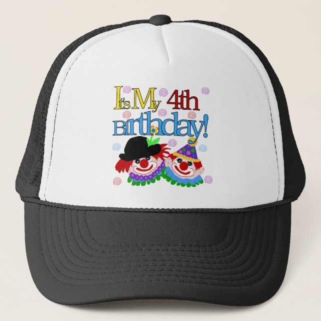 Gorra De Camionero Silly Payasos con camisetas y regalos para el cuar (Anverso)