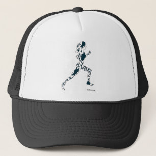 Gorra De Camionero Silueta corriente - floral