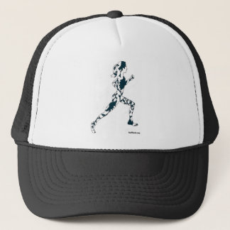 Gorra De Camionero Silueta corriente - floral