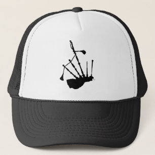 Gorra De Camionero Silueta de Gaita Escocesa
