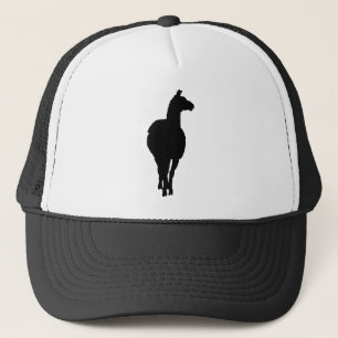 Gorra De Camionero Silueta de la llama (revestimiento delantero)