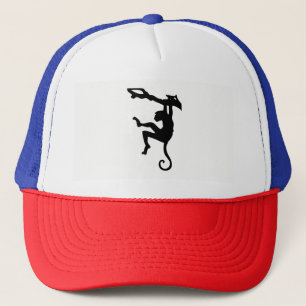Gorra De Camionero Silueta de mono