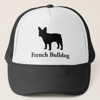 Gorra De Camionero Silueta del bulldog francés