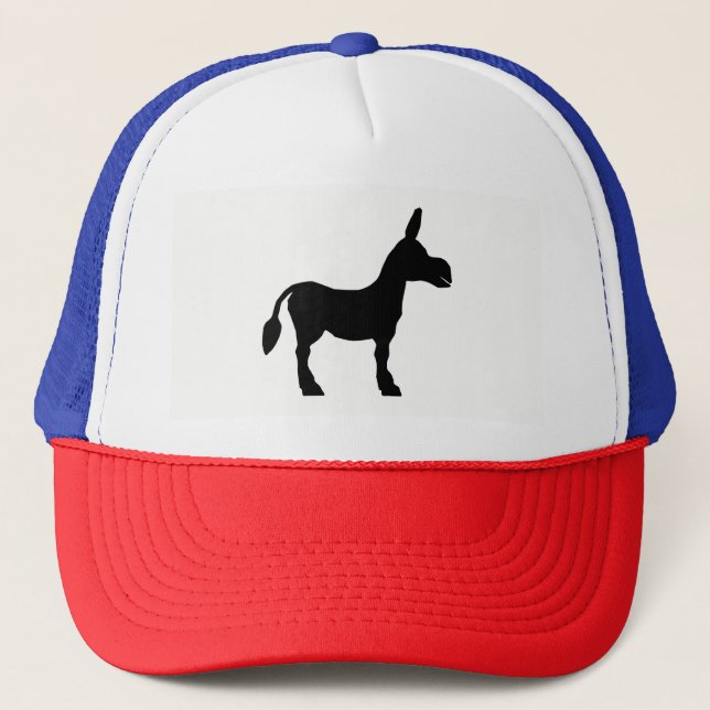 Gorra De Camionero Silueta del burro (Anverso)