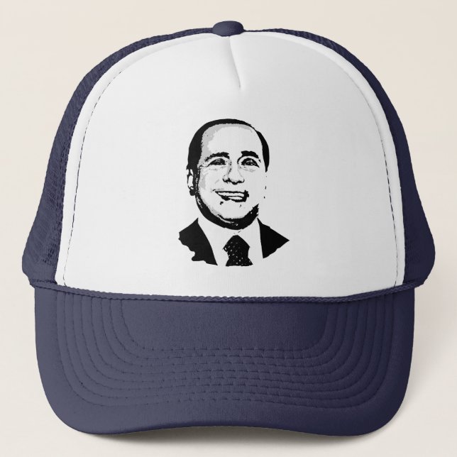 Gorra De Camionero Silvio Berlusconi (Anverso)