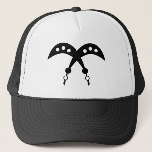 Gorra De Camionero Símbolo de AKOFENA el   Adinkra del valor y del