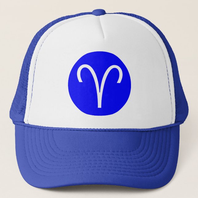 Gorra De Camionero Símbolo de Aries (Anverso)