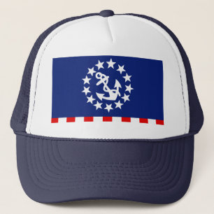 Gorra De Camionero Símbolo de bandera náutica estadounidense