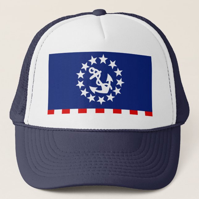 Gorra De Camionero Símbolo de bandera náutica estadounidense (Anverso)