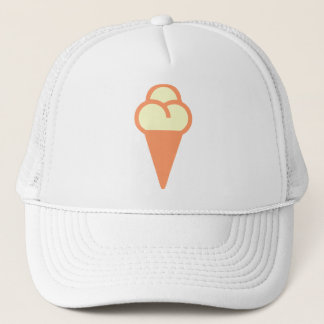 Gorra De Camionero Símbolo de cono de helado