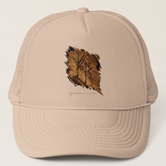 Gorra De Camionero Símbolo de contrachapado (Anverso)
