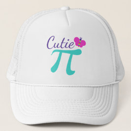 Gorra De Camionero Símbolo de Cutie Pi Math Pun