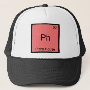 Gorra De Camionero Símbolo de elemento de química divertida de la cas