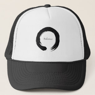 Gorra De Camionero Símbolo de Enso del infinito - balanza